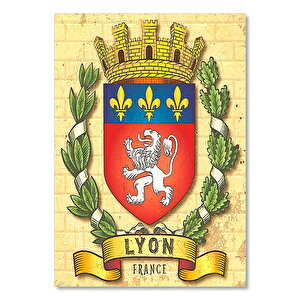 Lyon Logosu Afişi Görseli 50x70 cm