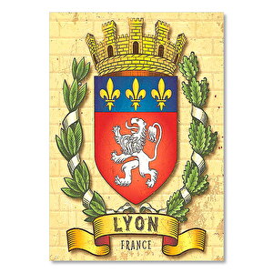 Lyon Logosu Afişi Görseli 35x50 cm