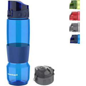 Rosso Switch Vıolett Bpa Içermez 650 ml Tritan Kırılmaz Suluk - Su Matarası - Yedek Kapak Hediyeli