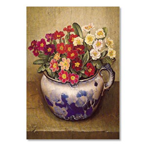 Eski Vazoda Çiçek Görseli 25x35 cm