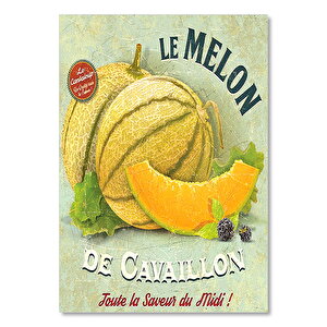 Güneyin Tüm Lezzeti Kavun Afiş Görseli 25x35 cm