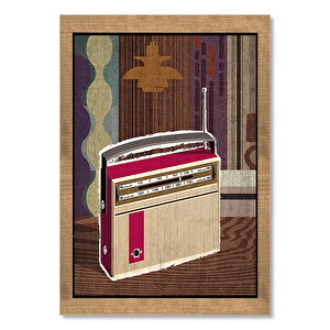 Klasik Radio Afişi Görseli 25x35 cm