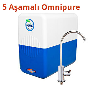 5 Aşamalı Omnipure 8 Litre Su Arıtma Cihazı