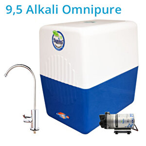 9,5 Alkali Omnipure 12 Litre Pompalı Su Arıtma Cihazı