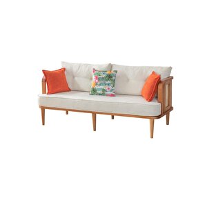 Flora Bahçe Mobilyası (salon, Balkon, Cafe, Ofis) Üçlü Koltuk