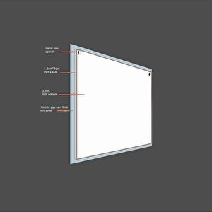 Dokunmatik 50x70 Flotal Ayna