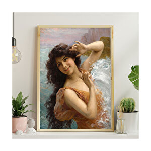 François Martin Kavel Fransa  Catherine La Rose Mutluluk     Ahşap Mdf Tablo 50x70 cm