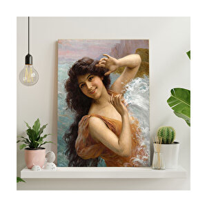 François Martin Kavel Fransa  Catherine La Rose Mutluluk     Ahşap Mdf Tablo 50x70 cm