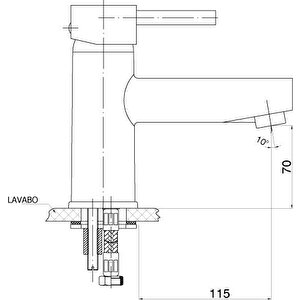 Lavabo Bataryası Espina Mlb70