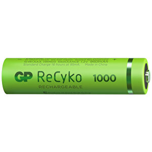 Batteries Recyko 1000 Aaa İnce Kalem Ni-mh Şarjlı Pil 1.2 Volt 4lü Kart
