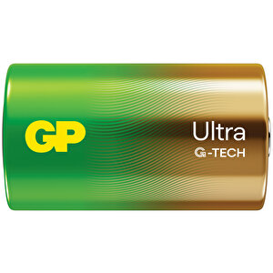 G-tech Ultra Alkalin Kalın Lr20 - D Boy 1.5v Pil 2'li Kart