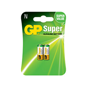 Batteries 910a Süper Alkalin Lr1/n/910a Boy Yarım Kalem Pil 1.5 Volt 2li Kart