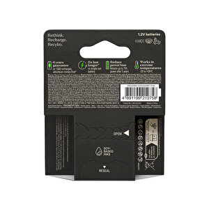 GP Batteries Recyko Pro Aaa 800 Mah İnce Ni-mh Şarjlı Pil 1.2 Volt 4lü Kart