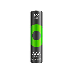 GP Batteries Recyko Pro Aaa 800 Mah İnce Ni-mh Şarjlı Pil 1.2 Volt 4lü Kart