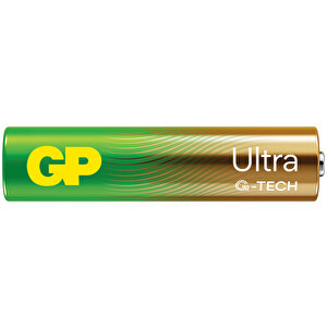 GP Batteries G-TECH Ultra Alkalin İnce LR03 - AAA Boy 1.5V Pil 2'li Kart