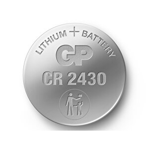 Batteries Cr2430 2430 Boy Lityum Düğme Pil 3 Volt Tekli Kart