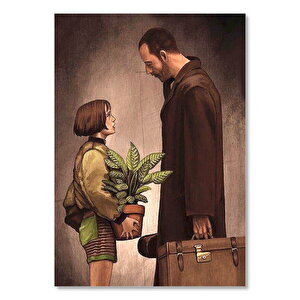 Leon Profesyonel Resmi Görseli    Ahşap Mdf Tablo 35x50 cm