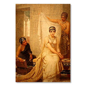 Kraliçe Esther Eseri Görseli  Ahşap Mdf Tablo 50x70 cm