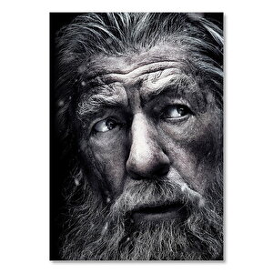 Hobbit Beş Ordunun Savaşı Gandalf  Ahşap Mdf Tablo 25x35 cm