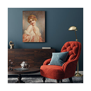 François Martin Kavel Fransa Catherine La Rose Resim     Ahşap Mdf Tablo 50x70 cm