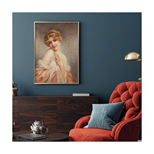 François Martin Kavel Fransa Catherine La Rose Resim     Ahşap Mdf Tablo 50x70 cm