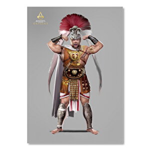 Assassins Creed Rammer Karakter  Ahşap Mdf Tablo 50x70 cm