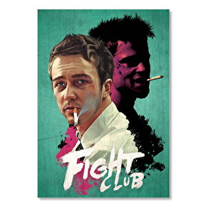 Fight Club Görseli   Ahşap Mdf Tablo 25x35 cm