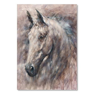 Gir Renkli Atbaşı Çizim Görseli    Ahşap Mdf Tablo 35x50 cm
