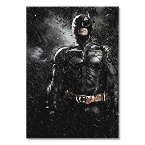 Batman Ve Asit Yağmurları  Ahşap Mdf Tablo 25x35 cm