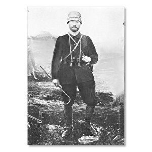 Atatürk Trabslusgarp Cephesinde     Ahşap Mdf Tablo 25x35 cm