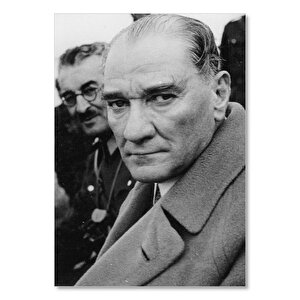 Atatürk Yakın Plan Fotoğraf    Ahşap Mdf Tablo 35x50 cm
