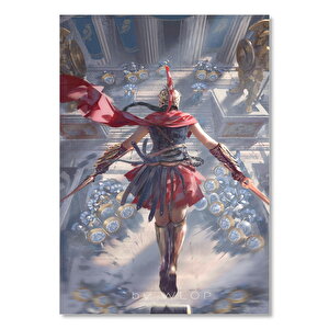 Assassins Creed Odyssey Görseli  Ahşap Mdf Tablo 35x50 cm