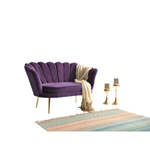 İnci Mürdüm 2+1+1 Çay Seti (salon, Balkon, Cafe Ofis)