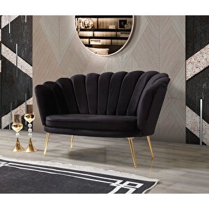 İnci Siyah 2+1+1 Çay Seti (salon, Balkon, Cafe Ofis)