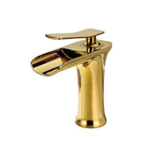 Lavabo Bataryası Şelale Altın Gold Klb102-g