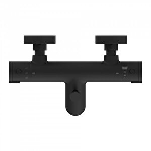 Termostatik Banyo Bataryası Siyah Ktb101-b