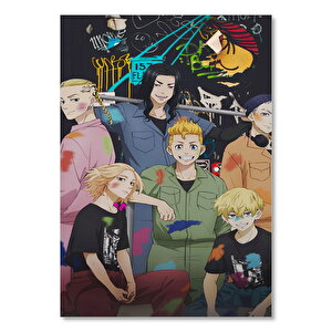 Tokyo Revengers Majiro Sano Mikeyt Takemichi Draken Danga Manjiro Görseli 25x35 cm