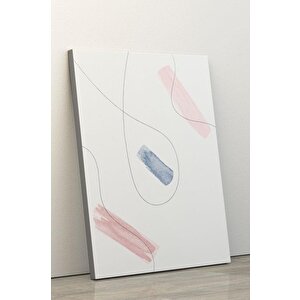 3'lü Set Brush Stroke Kanvas Tablo 40x60 cm