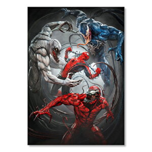 Station Venom Örümcek Adam Yaratık Süper Kahraman 35x50 cm