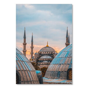 Sultan Ahmet Cami Kubbeler Arasında 35x50 cm