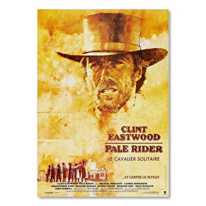 Pale Rider Clint Eastwood Afiş 1985 Film Afişi 35x50 cm
