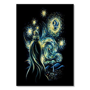Star Wars Yıldızlı Geceler Görseli 50x70 cm