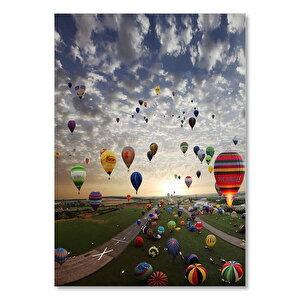 Sıcak Hava Balonu Festivali Görseli 35x50 cm