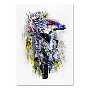 Motokros Spor Görsel 25x35 cm