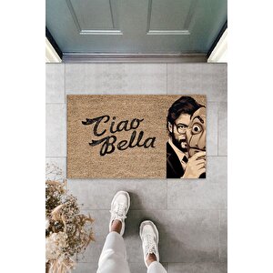 Modern Dijital Baskı - La Casa De Papel - Kapı Önü Paspası 70x45cm