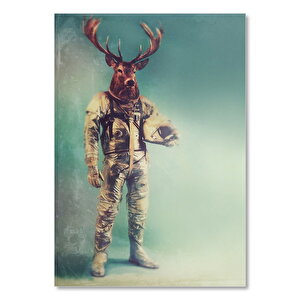 Astronot Konsept Sanatı Görseli 50x70 cm