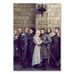 Game Of Thrones Jon Snow Ve Daenerys Targaryen 50x70 cm