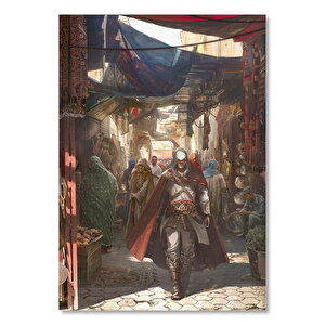 Assassin Suikastçi Çarşıda Görseli 25x35 cm