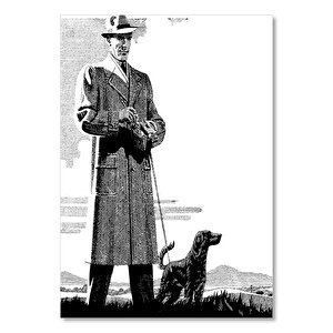 John Muir'in Köpek Ve Buzulla Macerası 25x35 cm