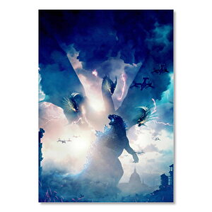 Godzilla Canavarların Kralı Film 2019 Görsel 50x70 cm